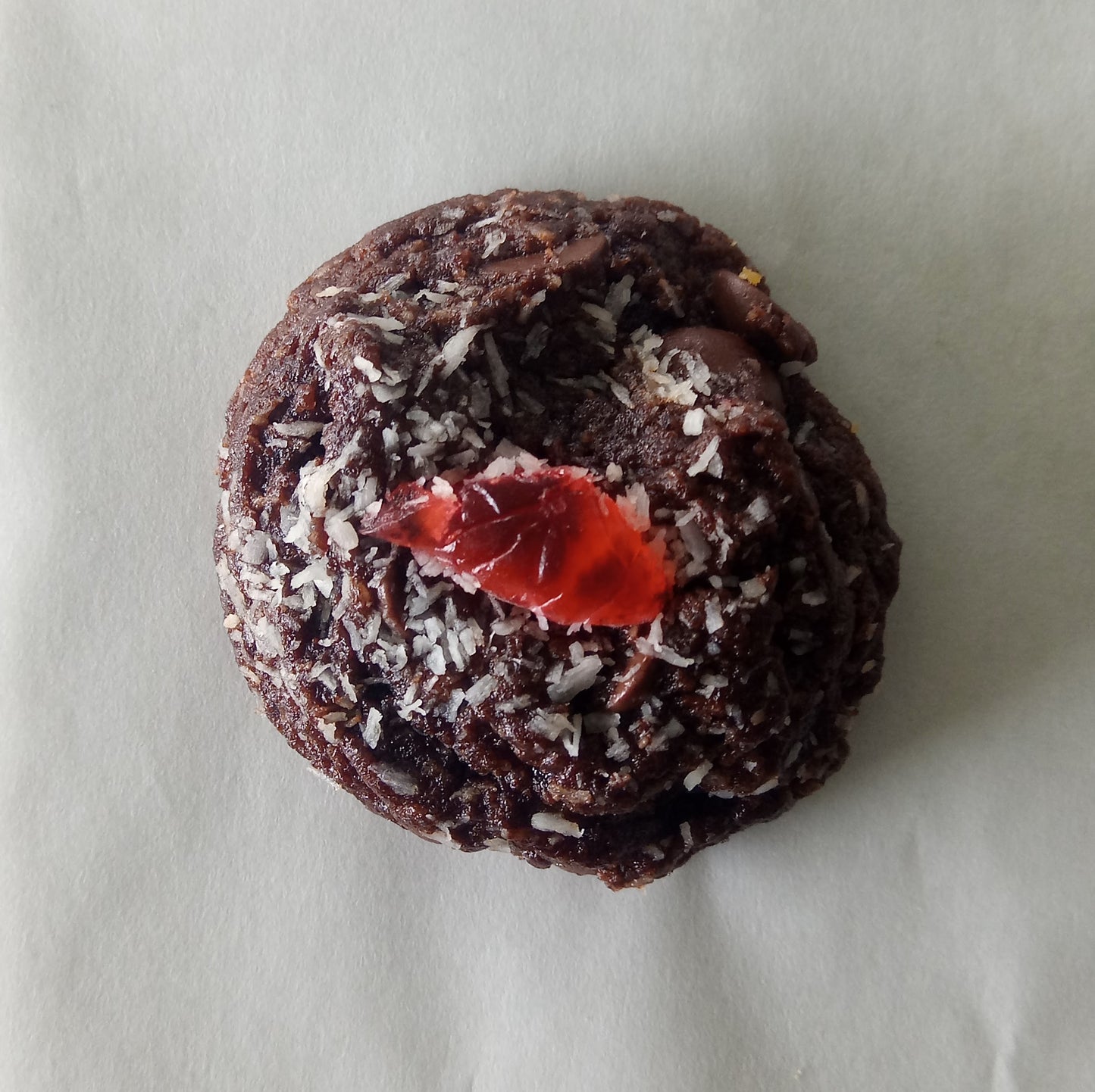 By the Dozen: Chocolate Cherry Coconut - 2 1/2 bite cookies